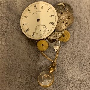 Watch Parts Brooch